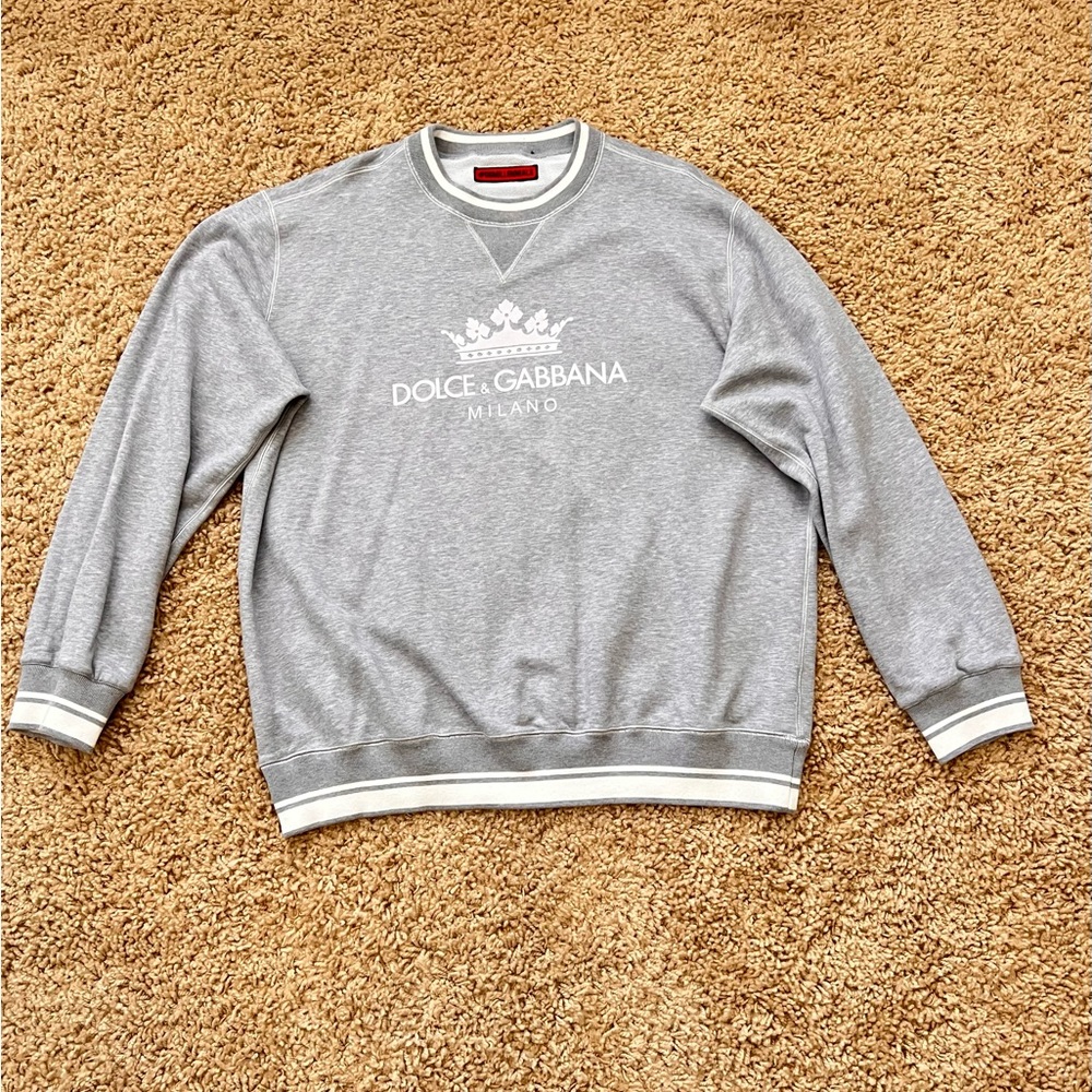 AUTHENTIC DOLCE AND GABBANA Men sweatshirt